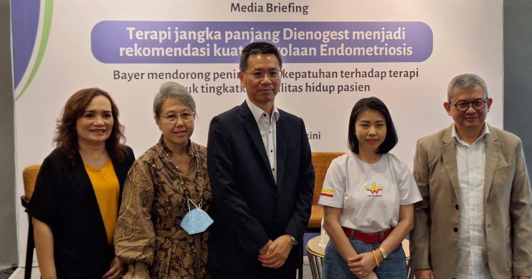 'Terapi hormonal jangka panjang Dienogest menjadi rekomendasi kuat pengelolaan Endometriosis' yang diselenggarakan oleh Bayer pada Jumat (8/3/2024) di Novotel Cikini, Jakarta - Popmama.com/Argya D. Maheswara